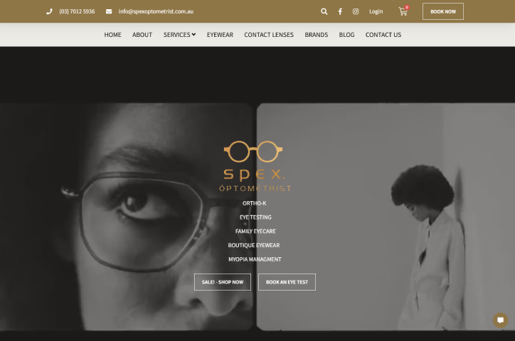Web Design,Web Design for Optometrist